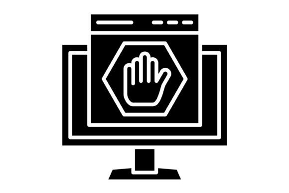 Ad Blocker Glyph Icon: A Versatile Design Asset Explained