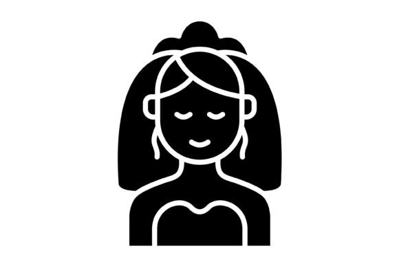 Bride Glyph Icon: A Versatile Asset for Modern Design