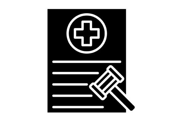 Health Law Glyph Icon: A Practical Design Asset for Modern Projects