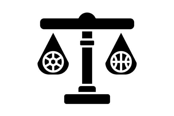 Integrating Athletic Precision into Design with Sports Laws Glyph Icon