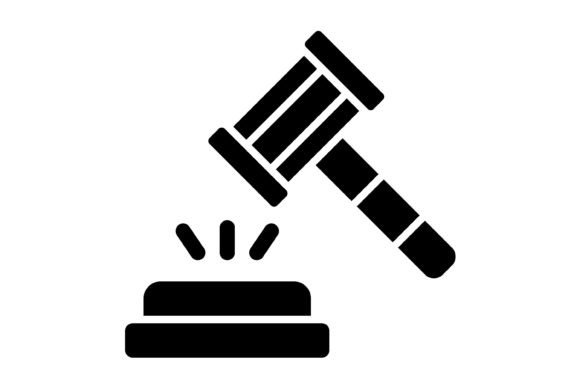 Judge Glyph Icon: A Modern Symbol for Authority