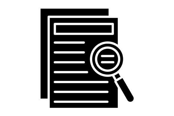 Mastering Visual Clarity with the Investigation Glyph Icon