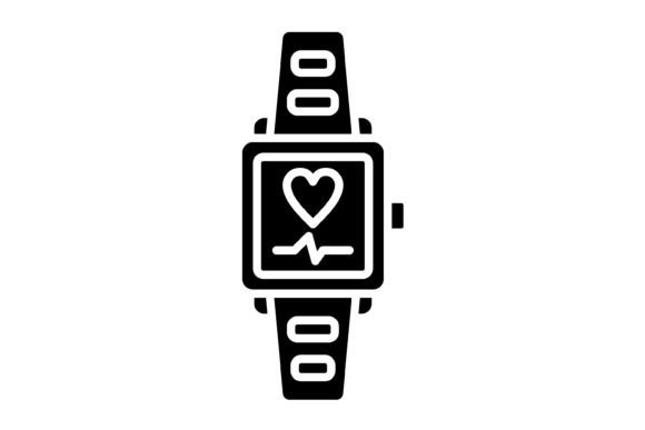 Smartwatch Glyph Icon: A Modern Visual Vocabulary